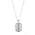 Dalasini Sahel Sterling Silver Tortoise Shell Pendant Necklace Front