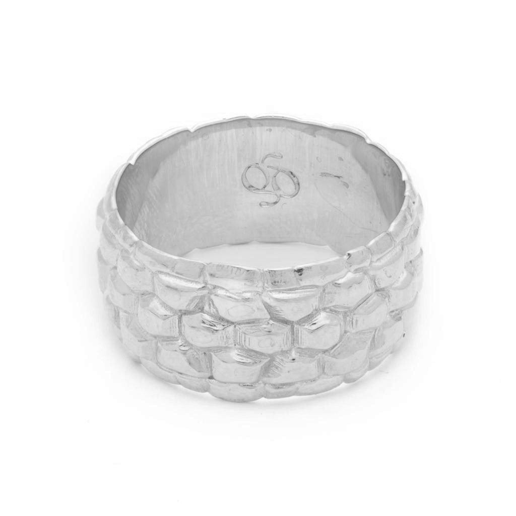 Dalasini Sahel Sterling Silver Tortoise Shell Ring