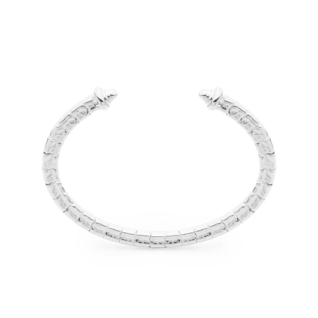 Dalasini Isiro Sterling Silver Vertebrae Bracelet Front
