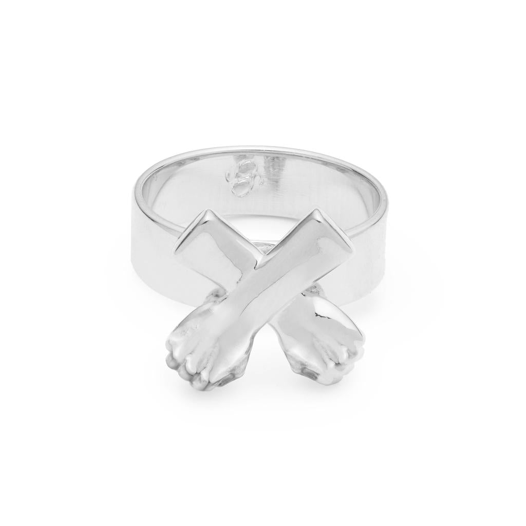 Dalasini Wakanda Sterling Silver Ring Flat