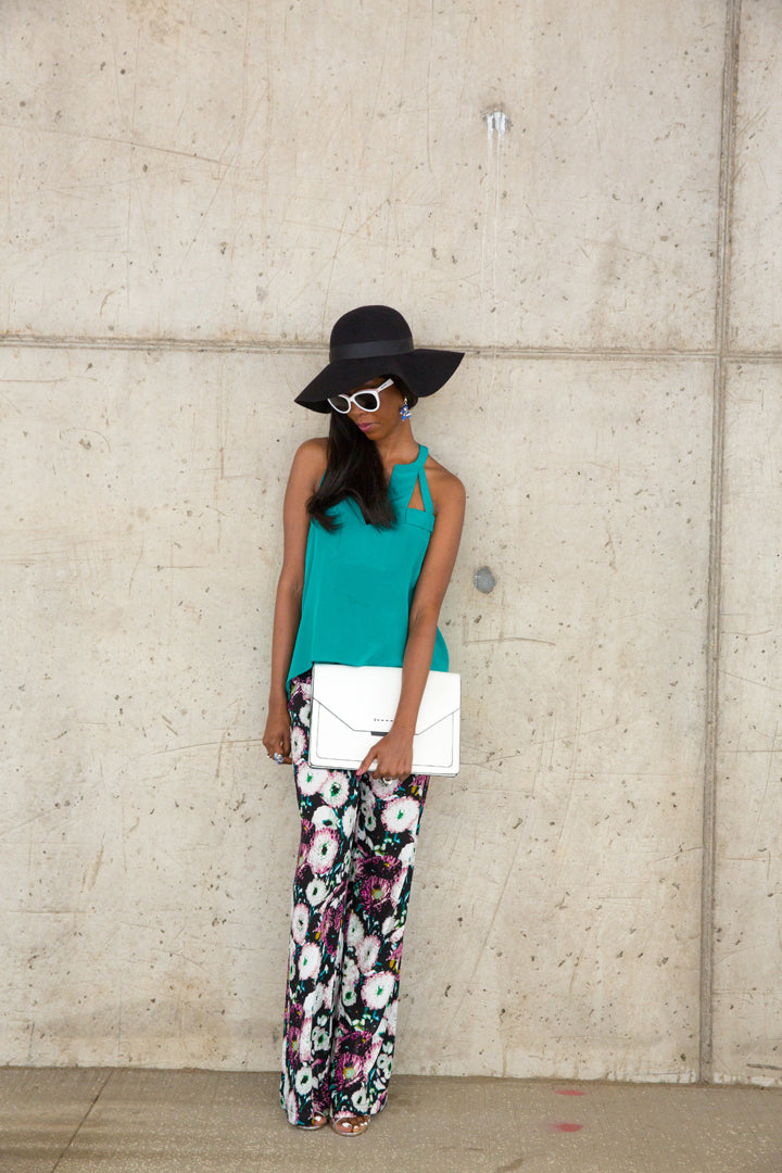 Summer Style-Kimono With Wide Leg Pants Outfit - Dreaming Loud