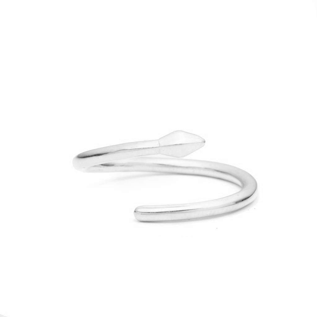Dalasini Bulawayo Sterling Silver Single Tip Wrap Spear Ring