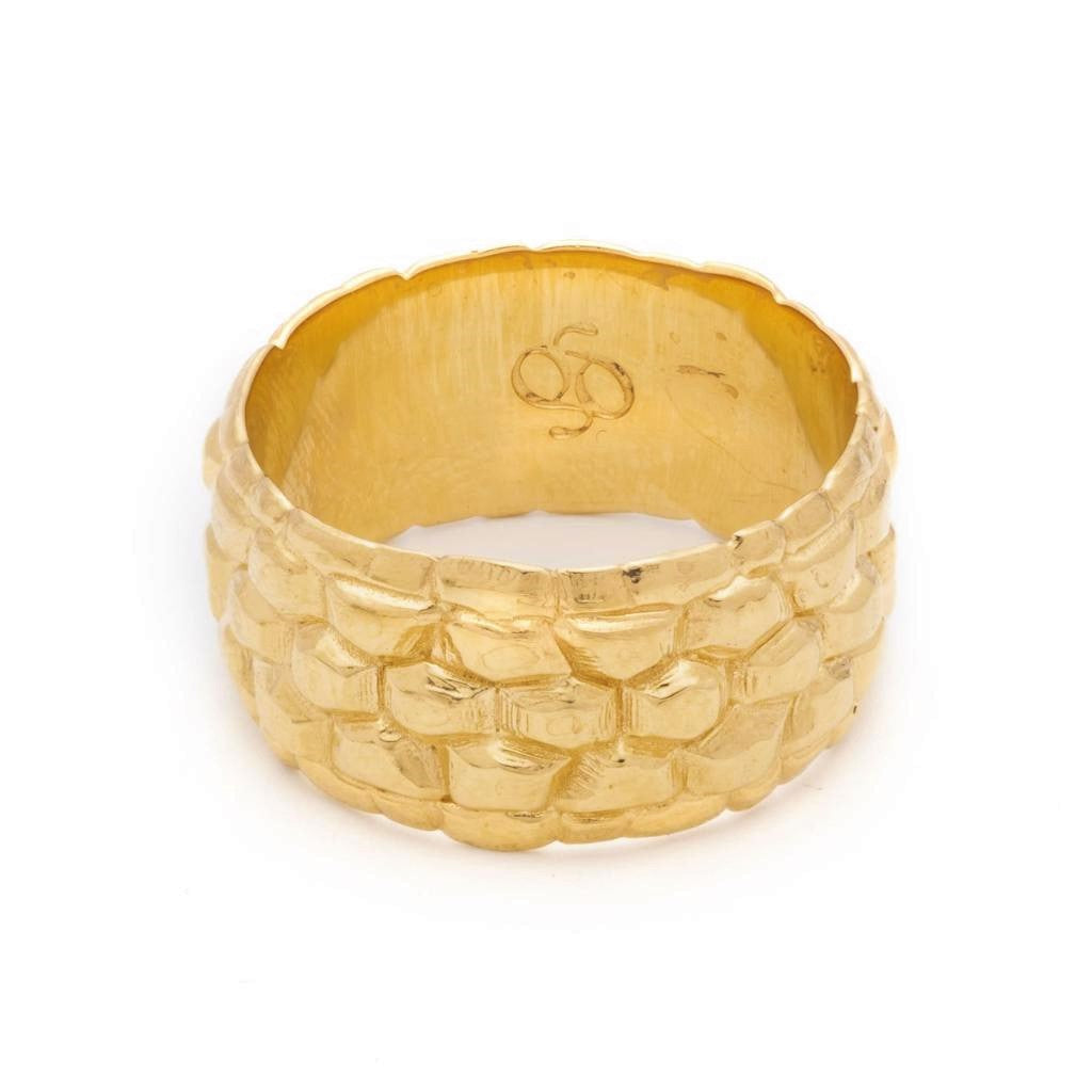 Sahel Gold Tortoise Shell Ring
