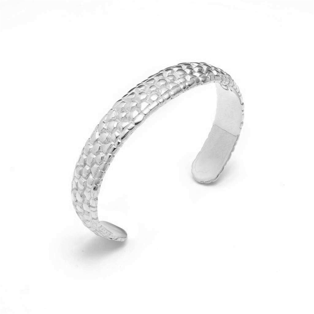 Dalasini Sahel Sterling Silver Tortoise Shell Cuff Angle