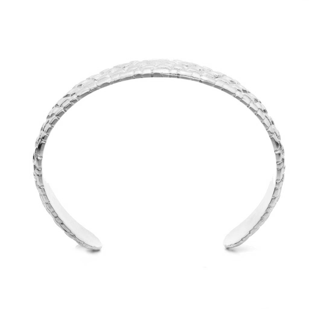 Dalasini Sahel Sterling Silver Tortoise Shell Cuff Front