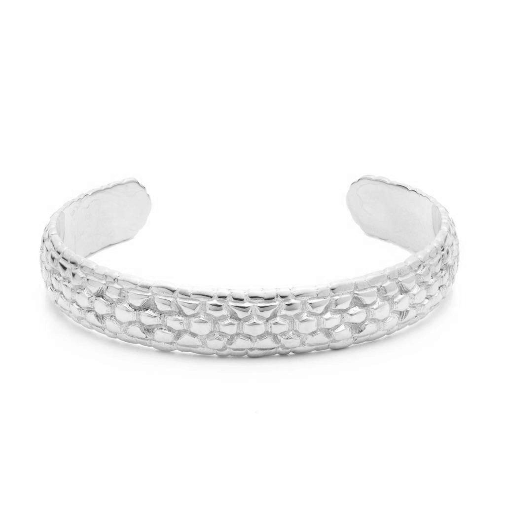 Dalasini Sahel Sterling Silver Tortoise Shell Cuff