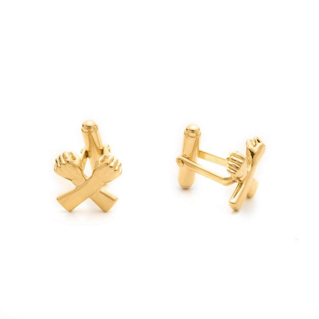 Dalasini Wakanda Gold Cuff Links