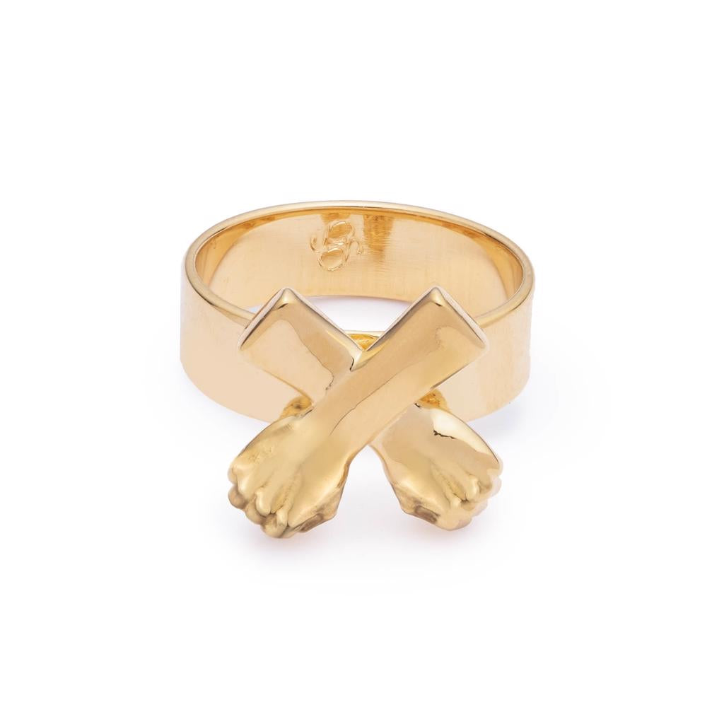 Dalasini Wakanda Gold Ring Flat