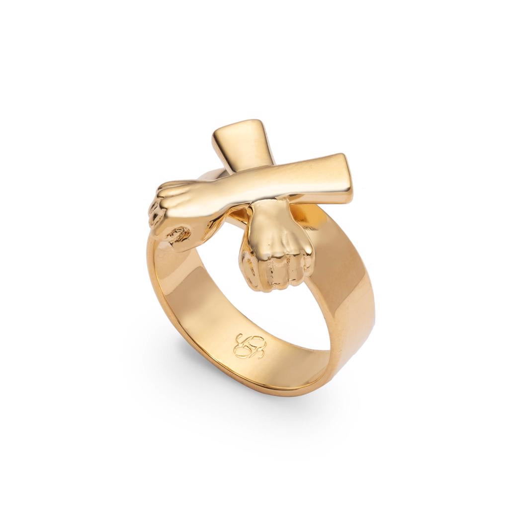 Dalasini Wakanda Gold Ring Side