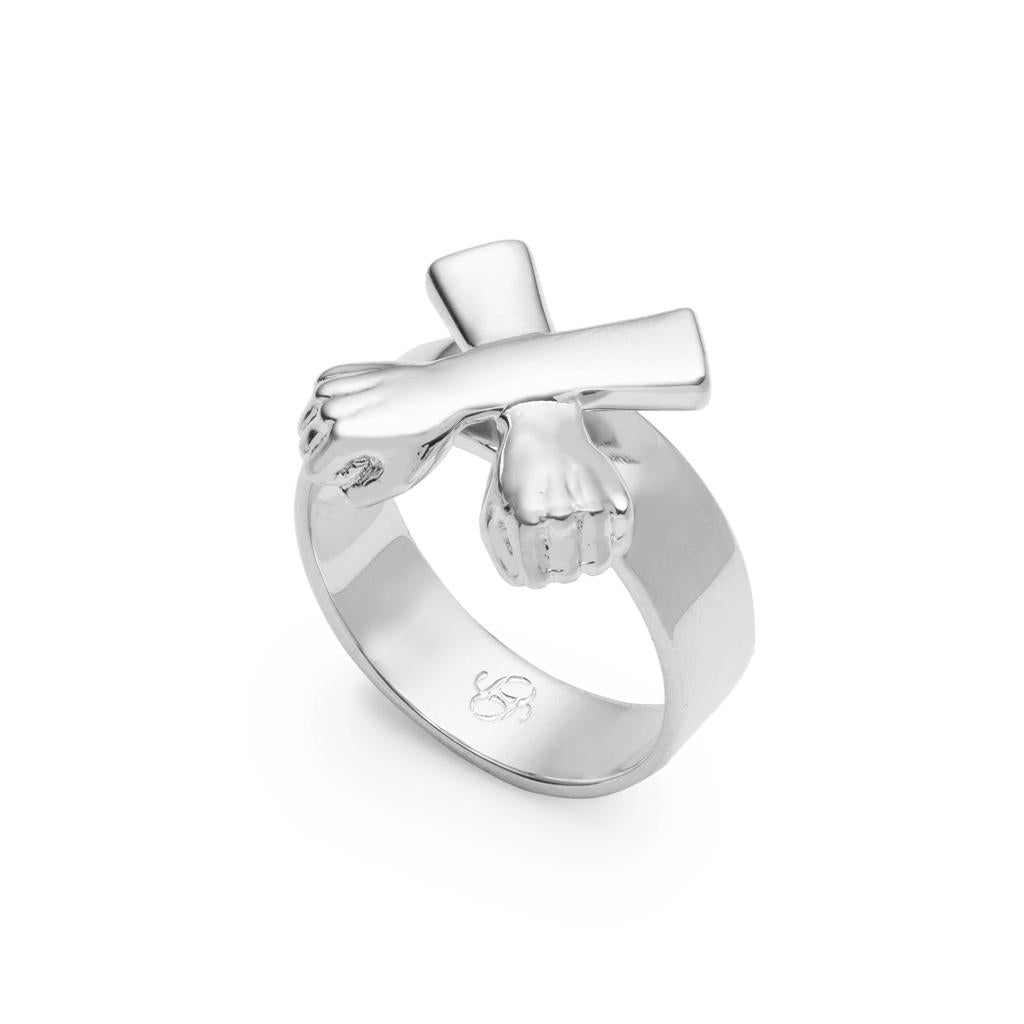 Dalasini Wakanda Sterling Silver Ring Side